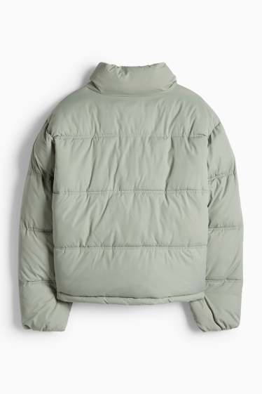 Donna - Giacca trapuntata - verde chiaro