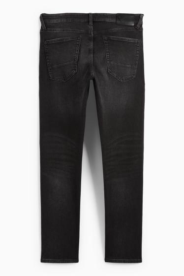 Men - Slim tapered jeans - Flex jog denim - LYCRA® - black