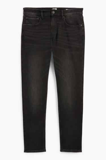 Men - Slim tapered jeans - Flex jog denim - LYCRA® - black
