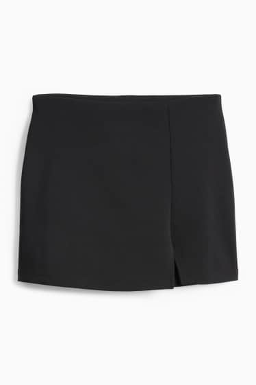 Dámské - Džínová sukně - černá