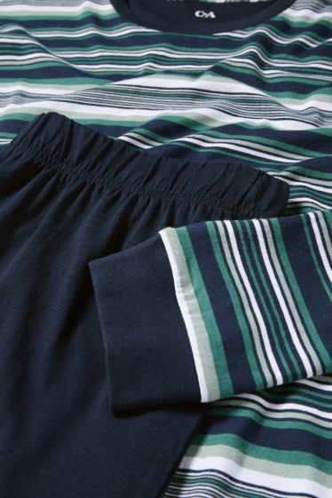 Pánské - Pyžamo - tmavomodrá