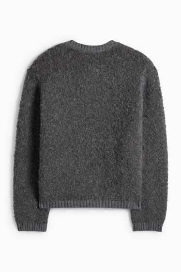 Dámské - Kardigan - šedá