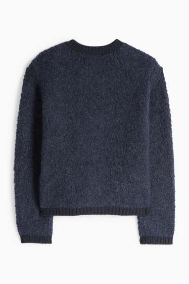 Dámské - Kardigan - tmavomodrá