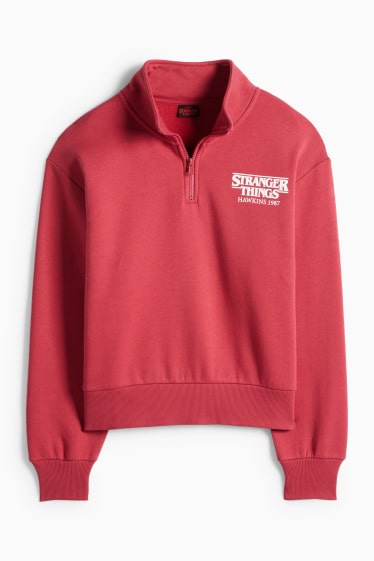 Femmes - Sweat - Stranger Things - rouge