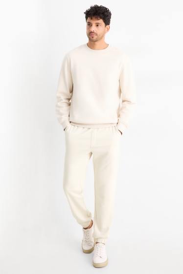 Herren - Jogginghose - cremeweiss