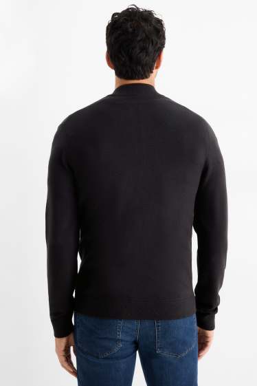 Men - Cardigan - black