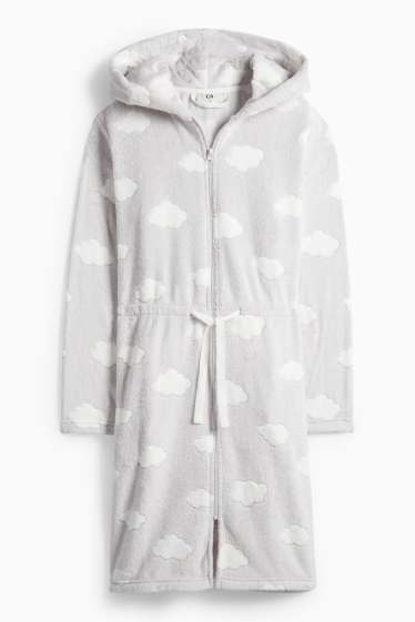 Dámské - Župan - světle šedá