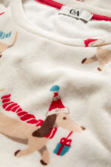 Femmes - Pyjama - blanc crème