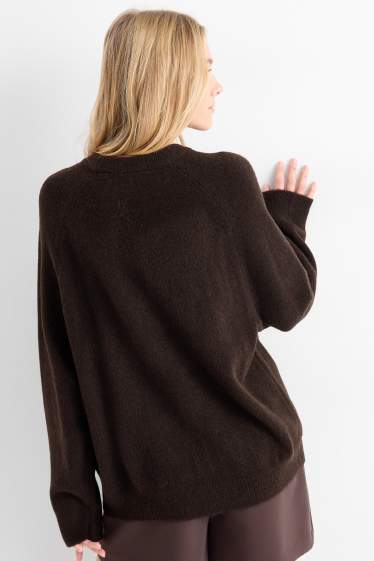 Femmes - Pull - marron foncé