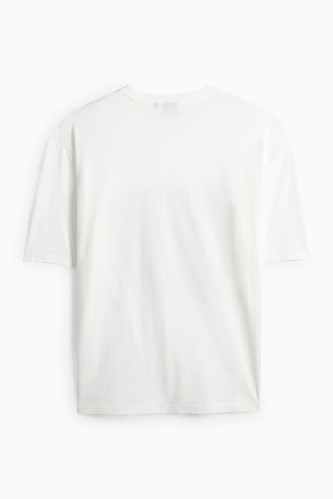 Bărbați - Tricou - supradimensionat - Stranger Things - alb