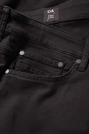 Hommes - Pantalon - slim fit - LYCRA® - noir