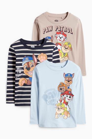 Kinderen: jongens - Shirt met lange mouwen - lichtblauw