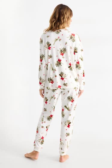 Femei - Pijama - alb-crem