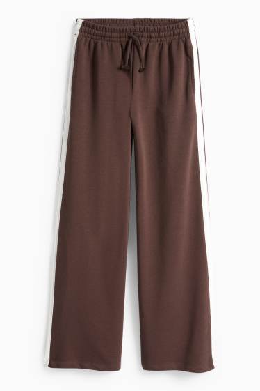 Enfants filles - Pantalon de jogging - marron foncé