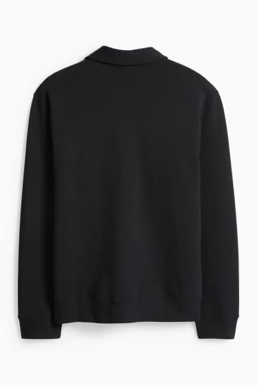 Heren - Sweatvest - zwart