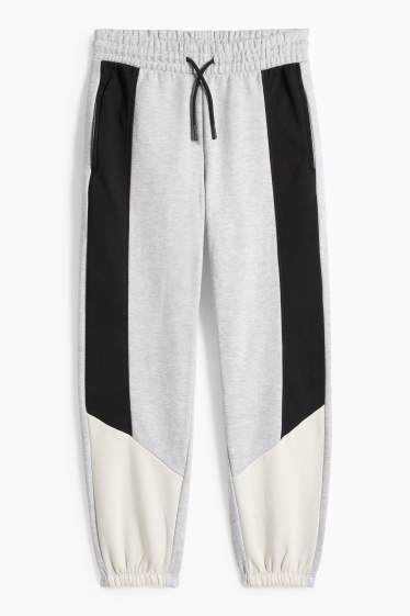 Bambini - Pantaloni sportivi - grigio chiaro melange