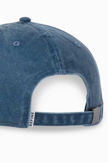 Home - Gorra texana - blau fosc