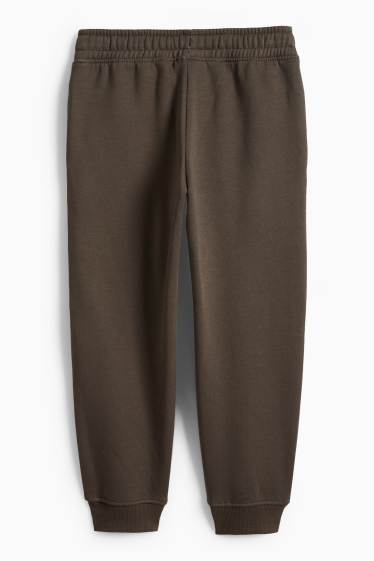 Děti - chlapci - Minecraft - teplákové kalhoty - khaki