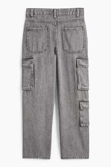 Bambini - Jeans cargo - jeans grigio