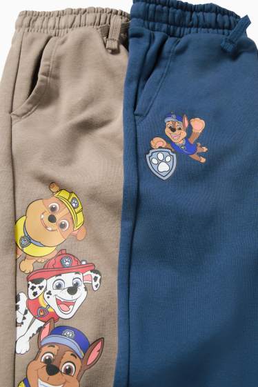 Children Boys - Multipack of 2 - PAW Patrol - Chase, Marshall - joggers - brown / dark blue