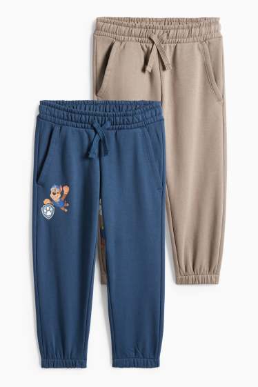 Children Boys - Multipack of 2 - PAW Patrol - Chase, Marshall - joggers - brown / dark blue