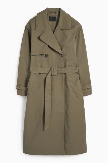 Damen - Trenchcoat - braun