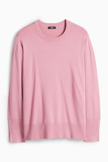Damen - Pullover - pink