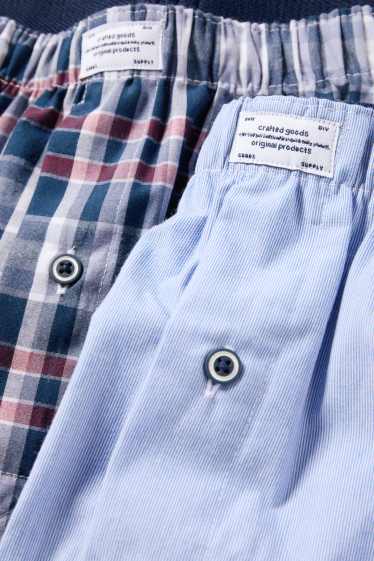 Men - Boxer shorts - dark blue