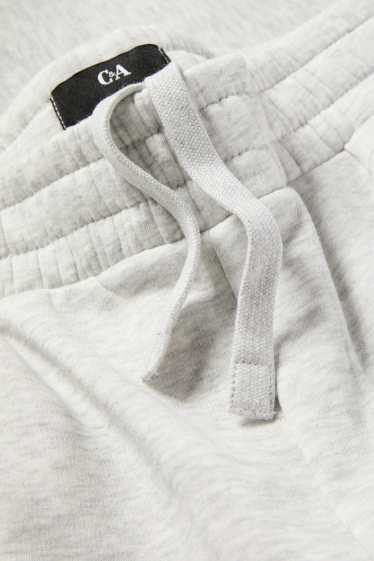 Heren - Joggingbroek - licht grijs-mix