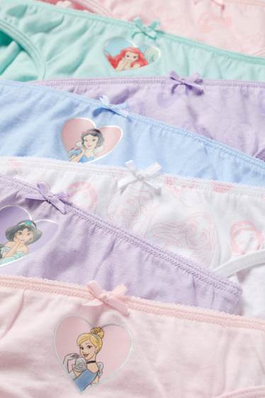 Copii - Fete - Multipack 7 perechi - Prințesă Disney - chiloți - roz