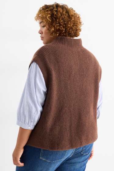 Women - Slipover - dark brown