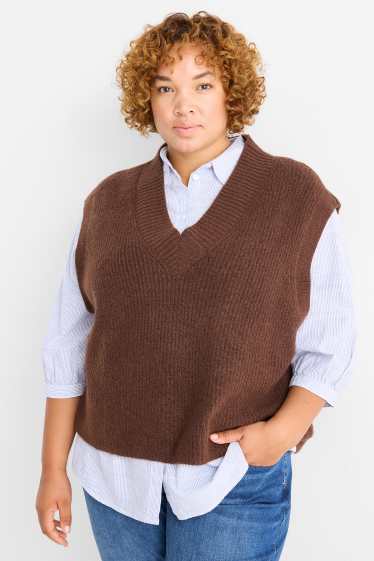 Women - Slipover - dark brown