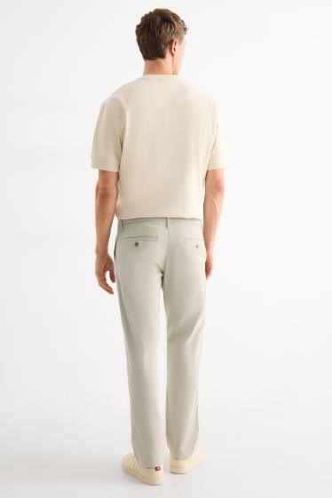 Uomo - Pantaloni chino - regular fit - beige