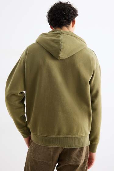 Home - Dessuadora amb caputxa - caqui