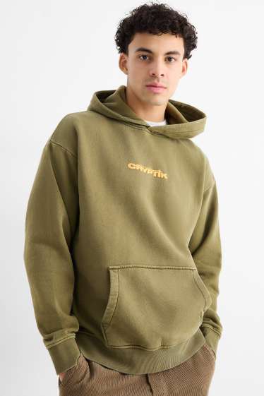 Home - Dessuadora amb caputxa - caqui