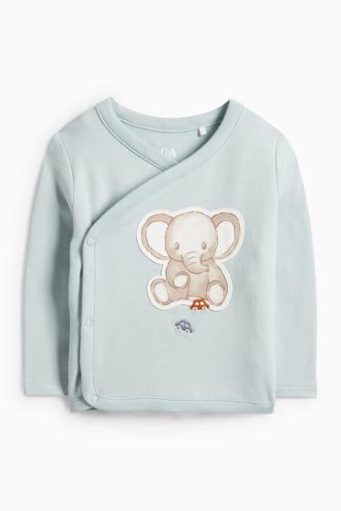 Baby: jongens - Baby pyjama - mintgroen