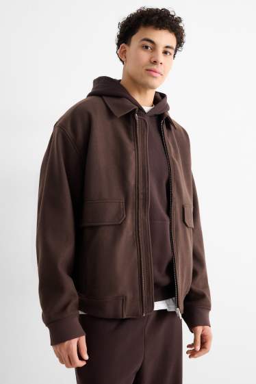 Home - Jaqueta - marró fosc