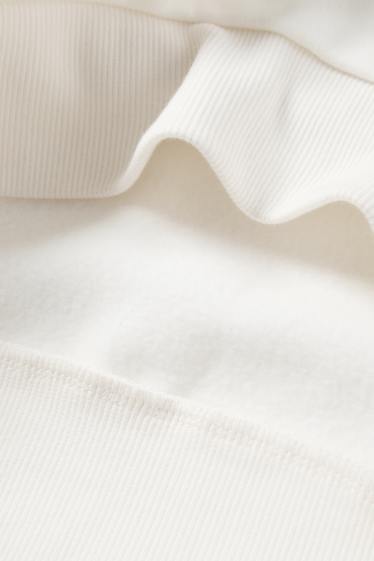 Enfants filles - Sweat - blanc crème