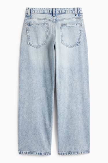 Enfants filles - Jean - jean bleu clair