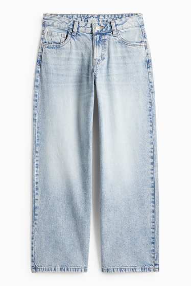 Enfants filles - Jean - jean bleu clair