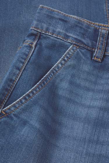 Kinderen: jongens - Baggy jeans - jeansblauw