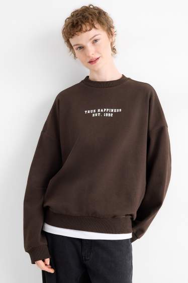 Dona - Dessuadora - marró fosc