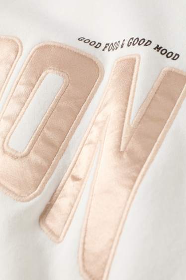 Damen - Sweatshirt - weiss