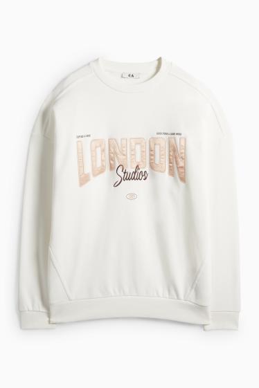 Damen - Sweatshirt - weiss