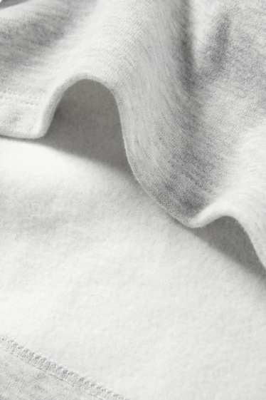 Nena - Boston - conjunt - dessuadora amb caputxa i pantalons de xandall - 2 peces - gris clar jaspiat