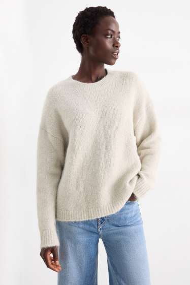 Dona - Jersei - blanc trencat