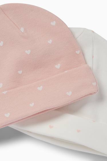 Miminka - dívky - Čepice pro miminka - růžová