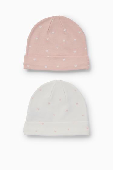 Miminka - dívky - Čepice pro miminka - růžová