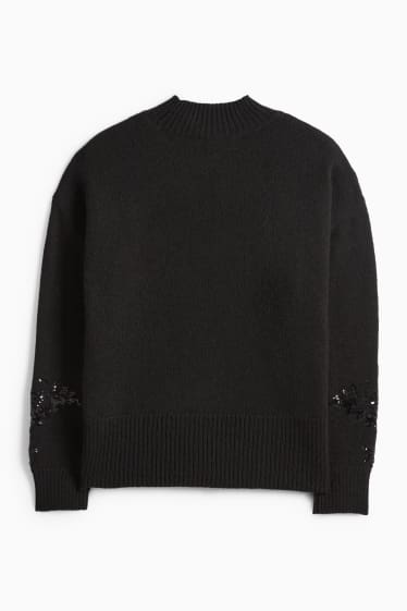Dámské - Svetr - černá
