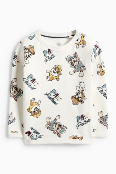 Miminka - chlapci - Tlapková patrola - Chase, Marshall, Rubble - outfit pro miminka - tmavomodrá / krémově bílá